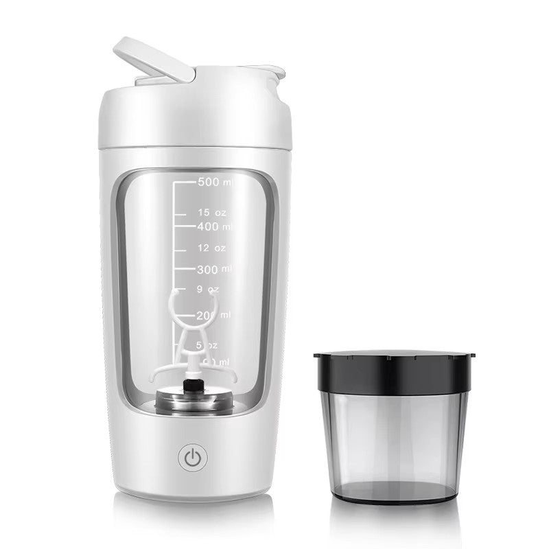 Vaso Mezclador Eléctrico Automático de 500 ml para Proteína en Polvo, Botella Me
