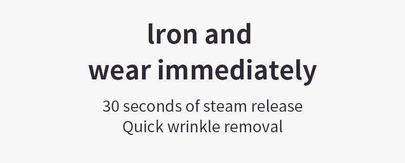 1800W Portable Hanging Steam Iron, Touch Screen Control, Preheats