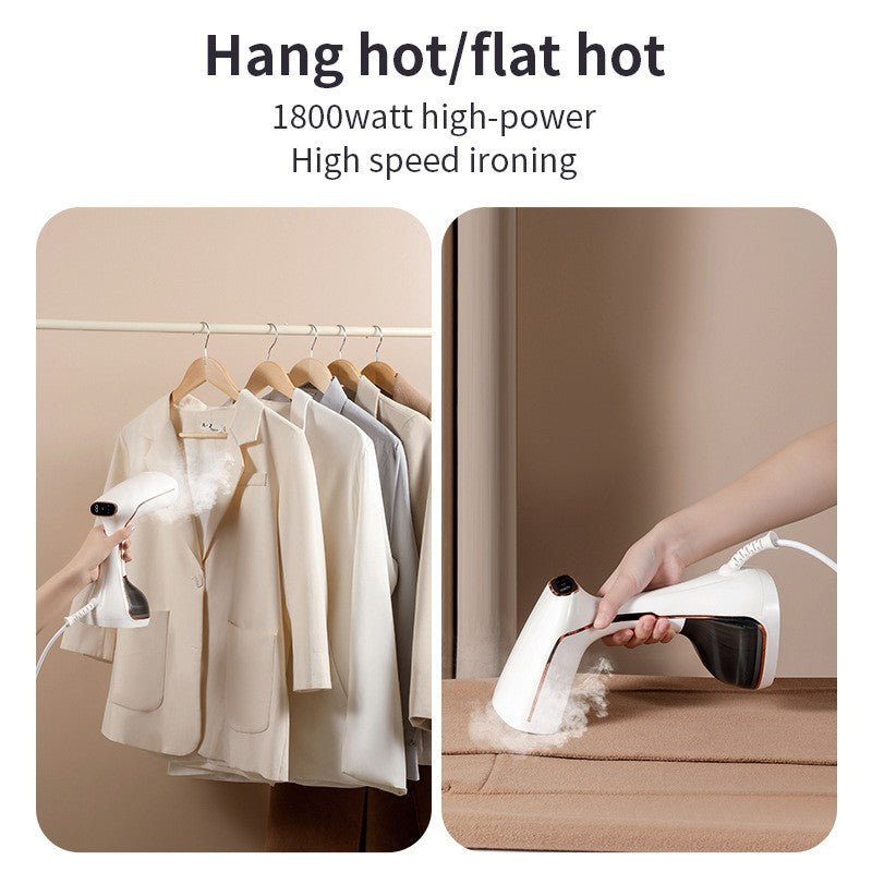 1800W Portable Hanging Steam Iron, Touch Screen Control, Preheats