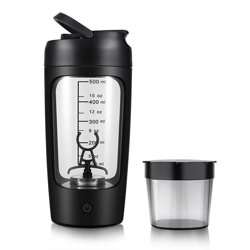 Vaso Mezclador Eléctrico Automático de 500 ml para Proteína en Polvo, Botella Me